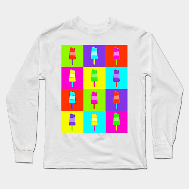 Ice Cream Long Sleeve T-Shirt by Kanvis